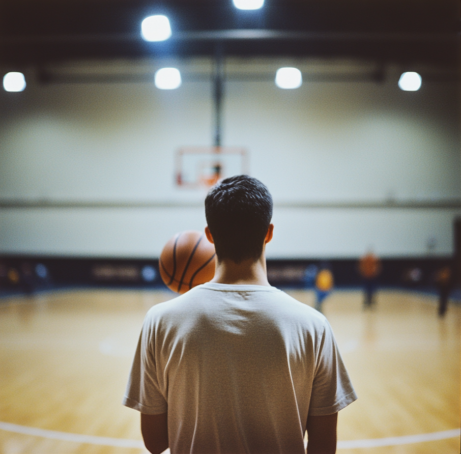 Basketball Player Gym